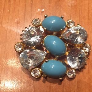 Turquoise brooch